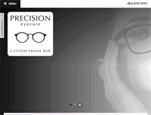 Tablet Screenshot of precisioneyecareaz.com